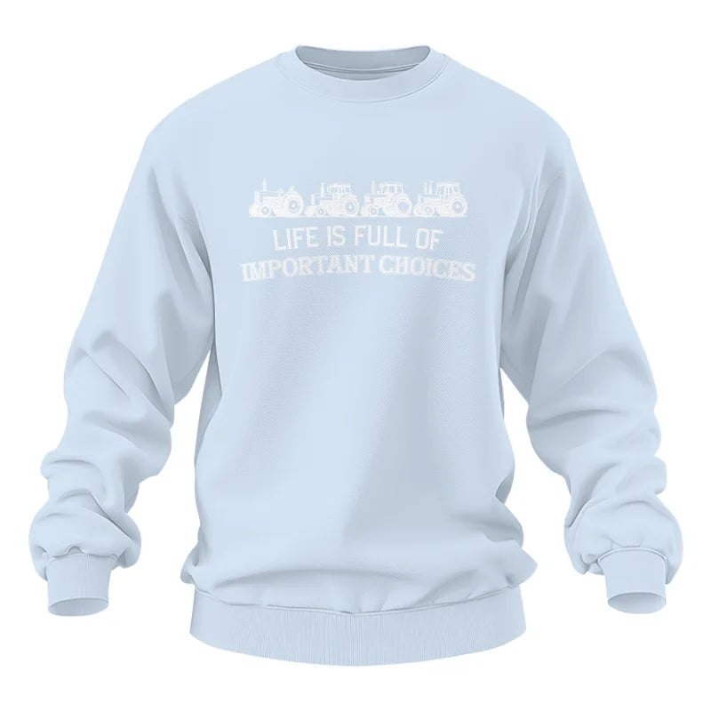 Image of Life Is Full Of Important Choices 11 - Unisex Heavy Blend™ Crewneck Sweatshirt