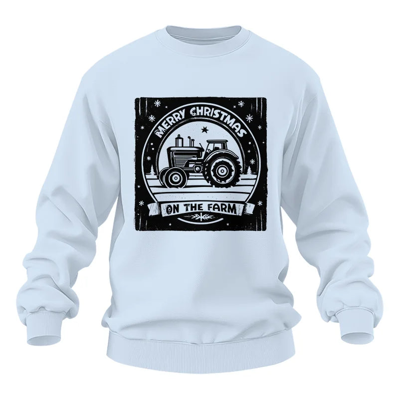 Image of Merry Chritmas On The Farm 5 - Unisex Heavy Blend™ Crewneck Sweatshirt