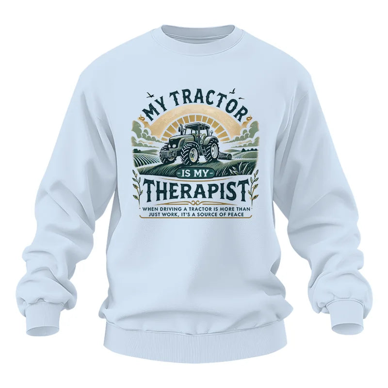 My Tractor Is My Therapist - Unisex Heavy Blend™ Crewneck Sweatshirt