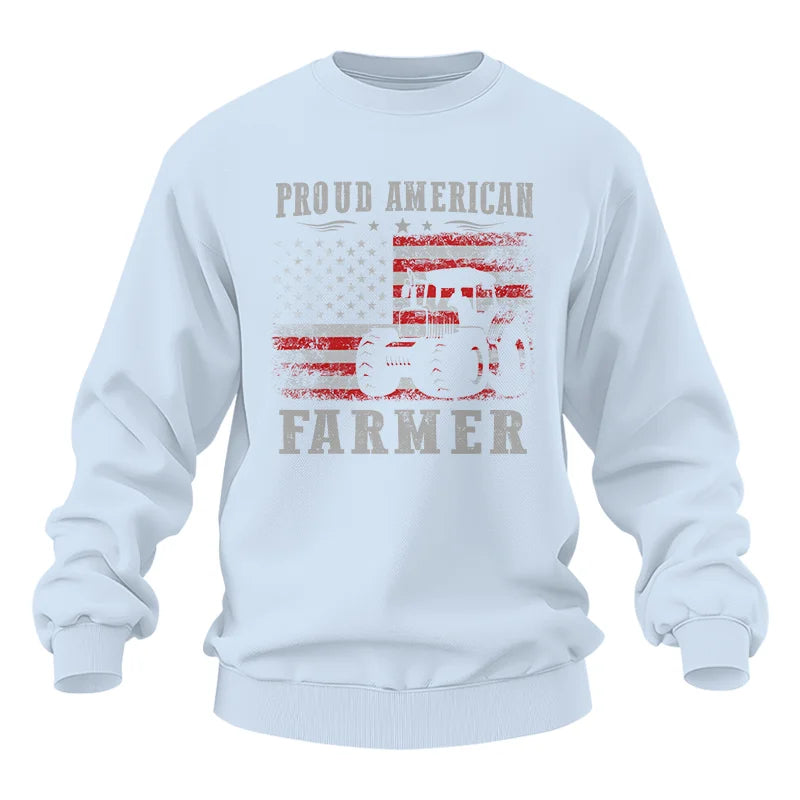 Image of Proud American Farmer - Unisex Heavy Blend™ Crewneck Sweatshirt