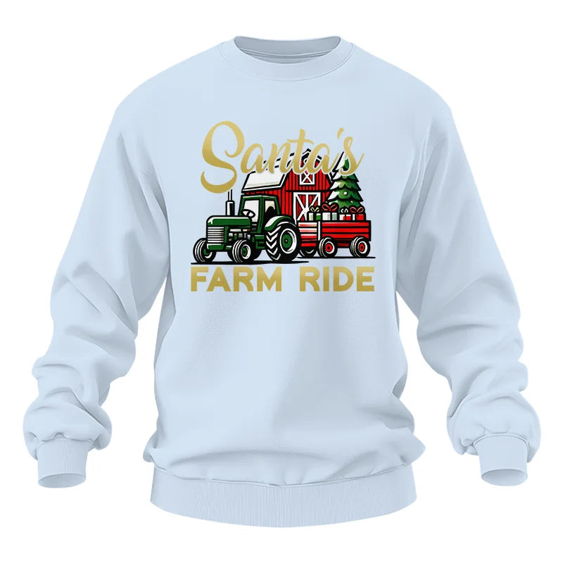 Image of Santa's Farm Ride 2 - Unisex Heavy Blend™ Crewneck Sweatshirt