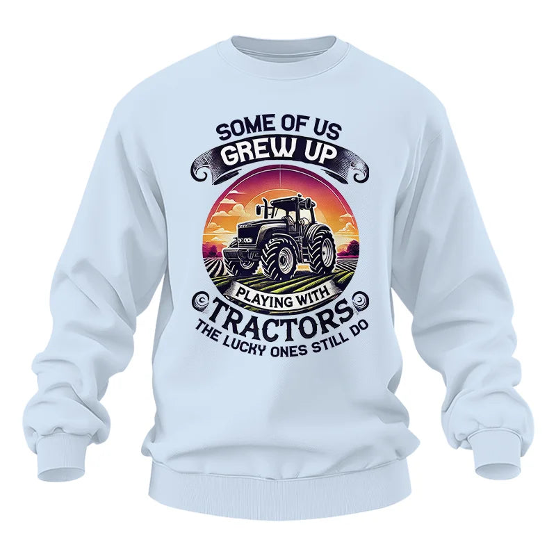 Some Of Us Grew Up Playing With Tractors 4 - Unisex Heavy Blend™ Crewneck Sweatshirt