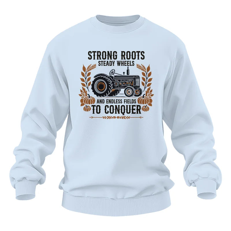 Thanksgiving Farmer Endless Fields To Conquer 5 - Unisex Heavy Blend™ Crewneck Sweatshirt