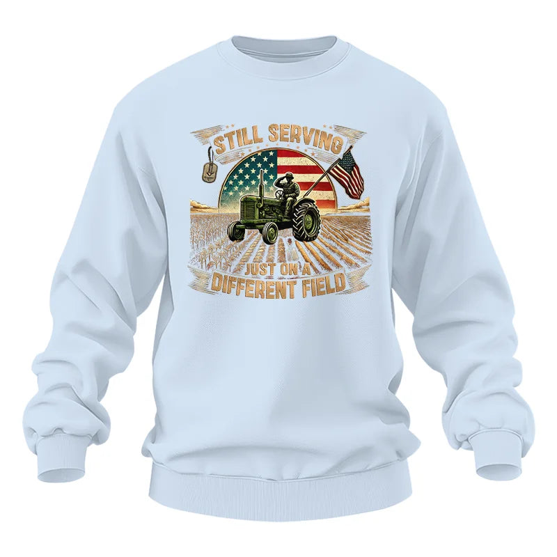 Image of Veteran Farmer Still Serving 8 - Unisex Heavy Blend™ Crewneck Sweatshirt