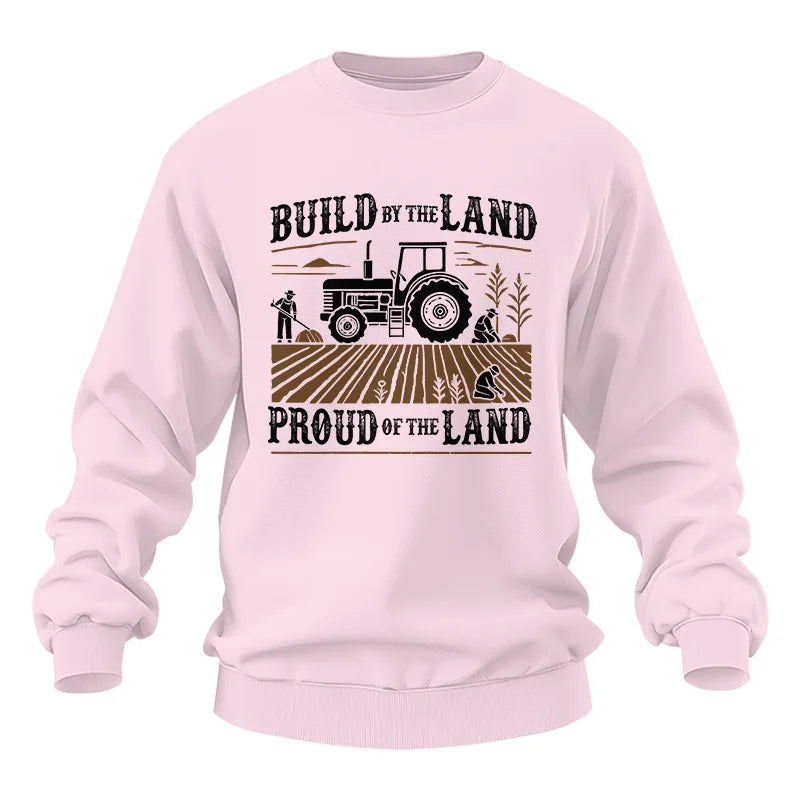 Built By The Land_Proud Of The Land - Unisex Heavy Blend™ Crewneck Sweatshirt