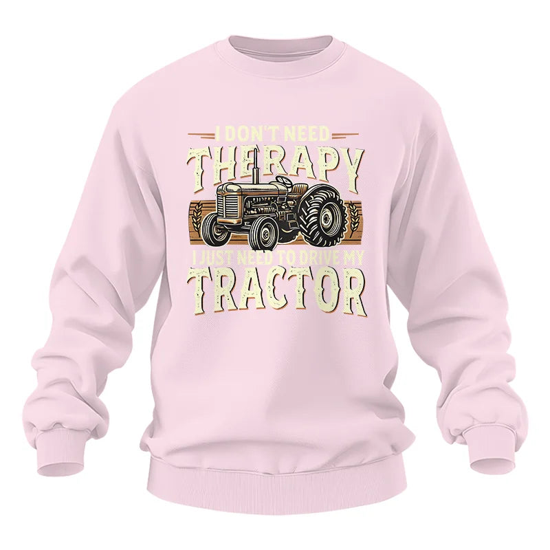 Image of Don't Need Therapy Need To Drive My Tractor - Unisex Heavy Blend™ Crewneck Sweatshirt