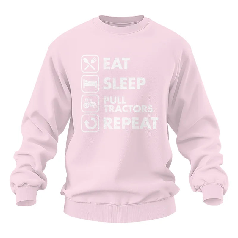 Image of Eat Sleep Pull Tractors Repeat - Unisex Heavy Blend™ Crewneck Sweatshirt