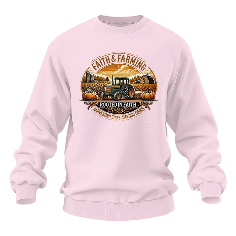 Image of Faith And Farming 1 - Unisex Heavy Blend™ Crewneck Sweatshirt