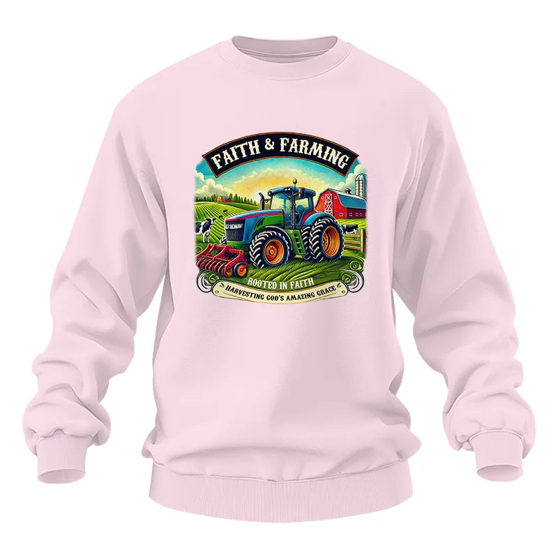 Image of Faith And Farming 2 - Unisex Heavy Blend™ Crewneck Sweatshirt