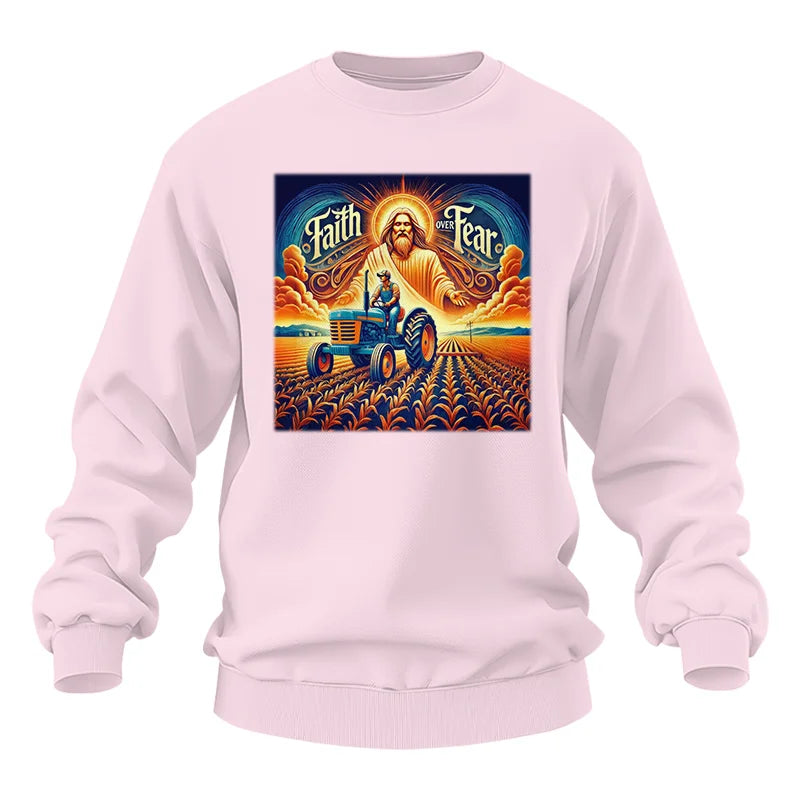 Faith Over Fear 1 - Unisex Heavy Blend™ Crewneck Sweatshirt