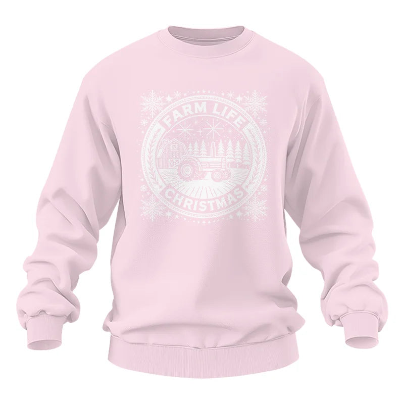 Image of Farm Life Christmas 2 - Unisex Heavy Blend™ Crewneck Sweatshirt