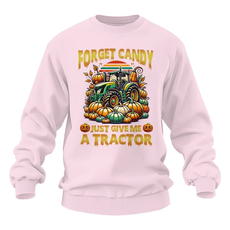 Forget Candy Just Give Me A Tractor - Unisex Heavy Blend™ Crewneck Sweatshirt