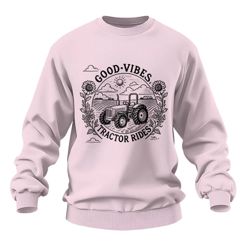 Good Vibes Tractor Rides - Unisex Heavy Blend™ Crewneck Sweatshirt