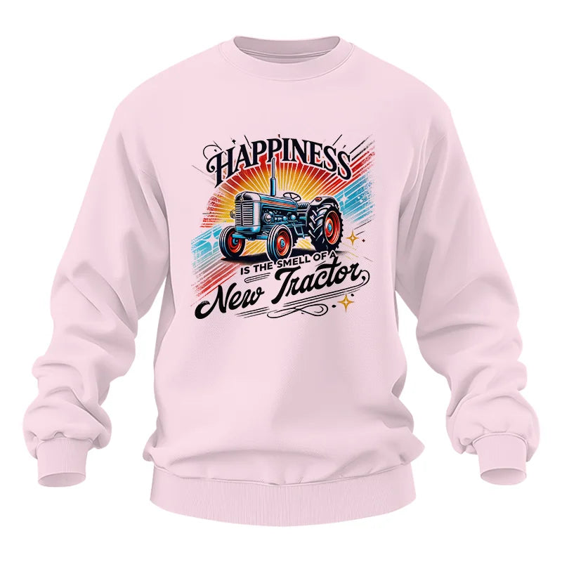 Happiness Is The Smell Of A New Tractor - Unisex Heavy Blend™ Crewneck Sweatshirt