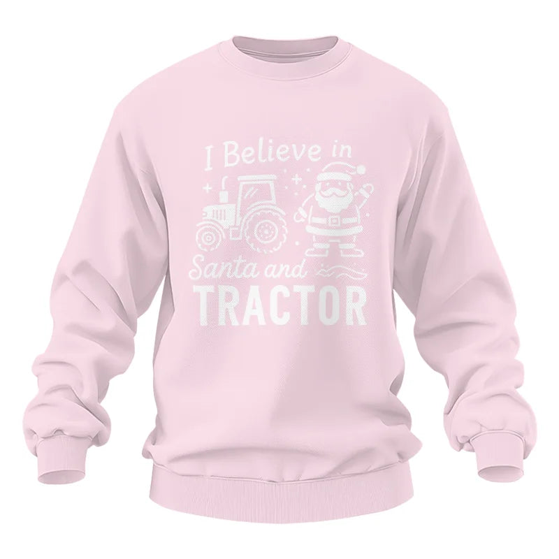 I Believe In Santa And Tractor - Unisex Heavy Blend™ Crewneck Sweatshirt