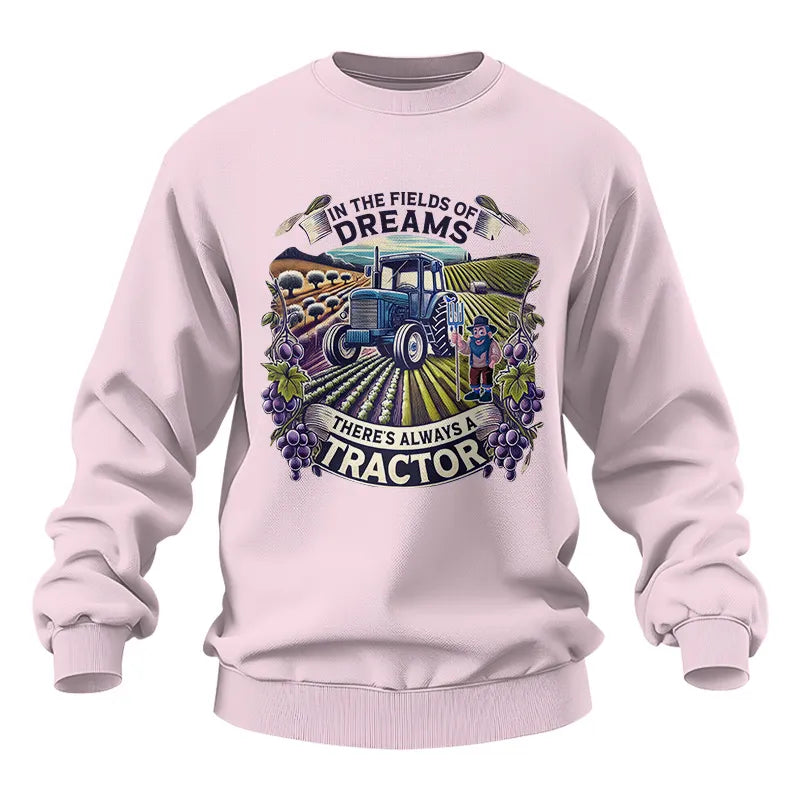 In The Fields Of Dreams There's Always A Tractor 1 - Unisex Heavy Blend™ Crewneck Sweatshirt