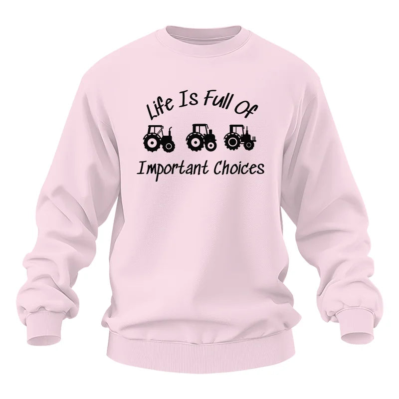 Image of Life Is Full Of Important Choices 15 - Unisex Heavy Blend™ Crewneck Sweatshirt