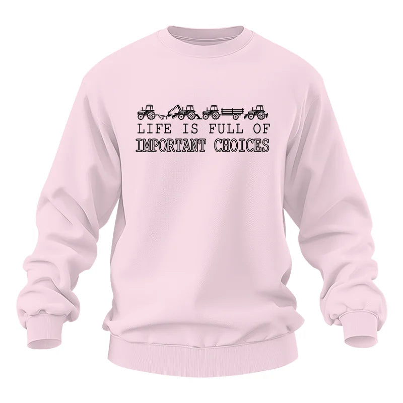 Image of Life Is Full Of Important Choices 29 - Unisex Heavy Blend™ Crewneck Sweatshirt