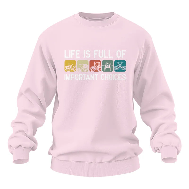 Image of Life Is Full Of Important Choices 40 - Unisex Heavy Blend™ Crewneck Sweatshirt