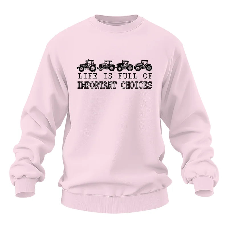 Image of Life Is Full Of Important Choices 9 - Unisex Heavy Blend™ Crewneck Sweatshirt