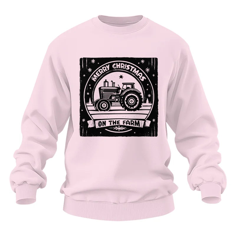 Merry Chritmas On The Farm 5 - Unisex Heavy Blend™ Crewneck Sweatshirt