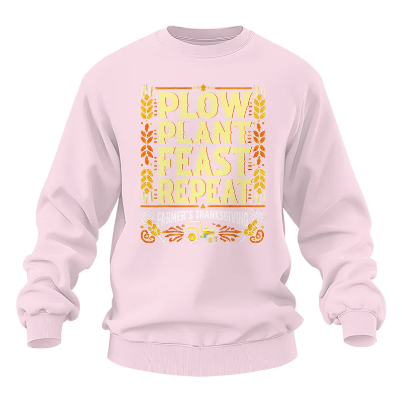 Plow Plant Feast Repeat - Unisex Heavy Blend™ Crewneck Sweatshirt