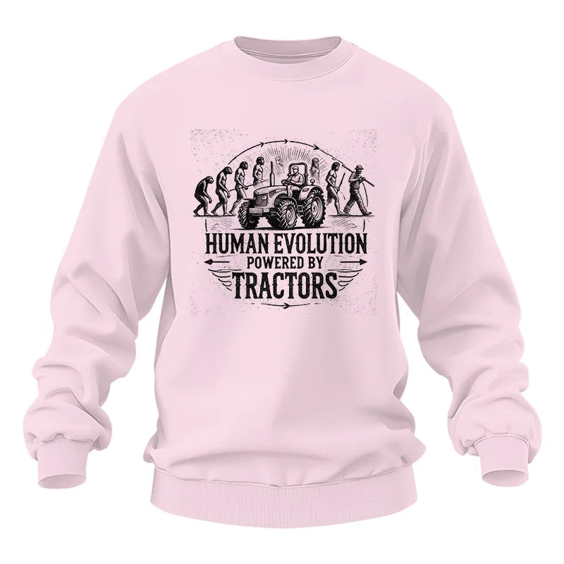 Image of Powered Tractors - Unisex Heavy Blend™ Crewneck Sweatshirt