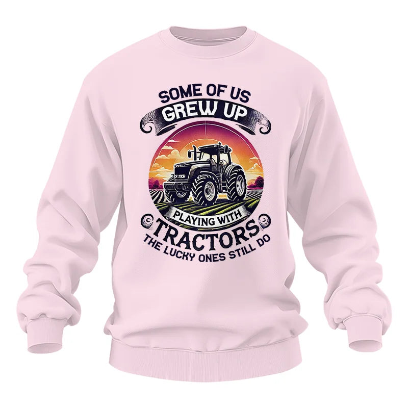 Some Of Us Grew Up Playing With Tractors 4 - Unisex Heavy Blend™ Crewneck Sweatshirt