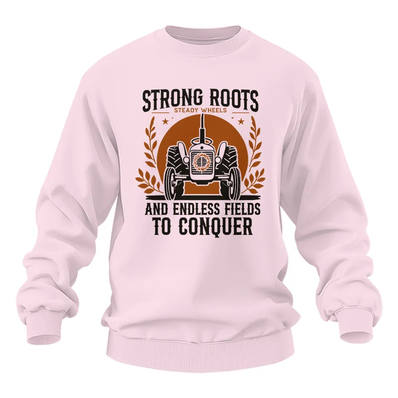 Thanksgiving Farmer Endless Fields To Conquer 4 - Unisex Heavy Blend™ Crewneck Sweatshirt