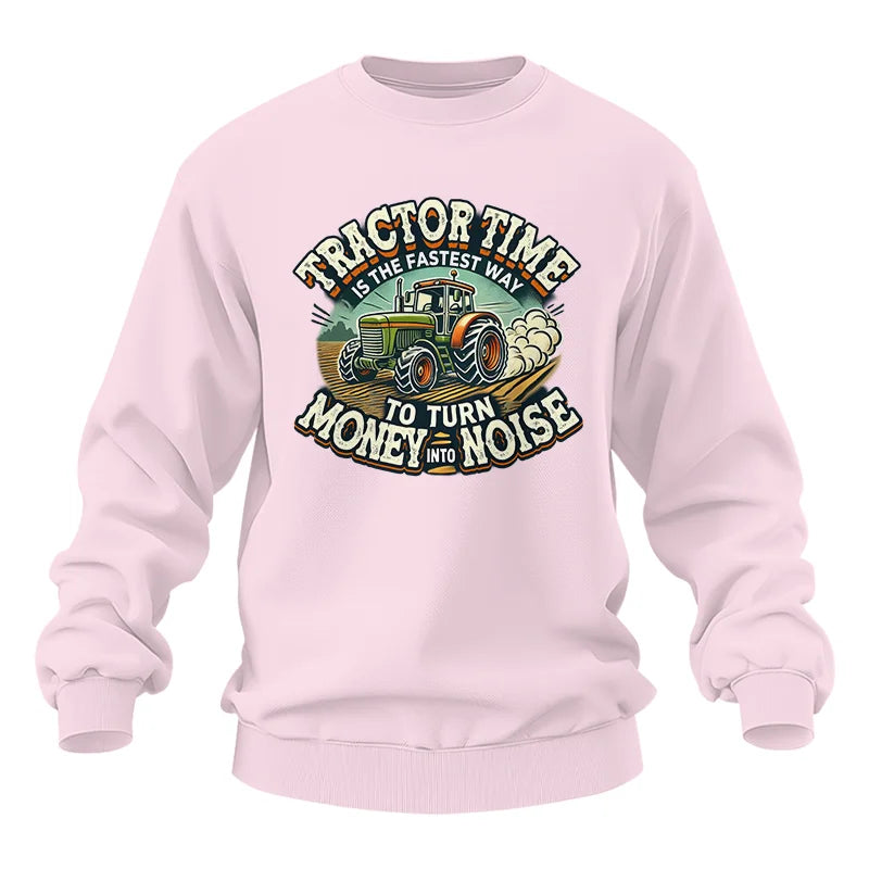 Image of Tractor Time To Turn Money Into Noise - Unisex Heavy Blend™ Crewneck Sweatshirt