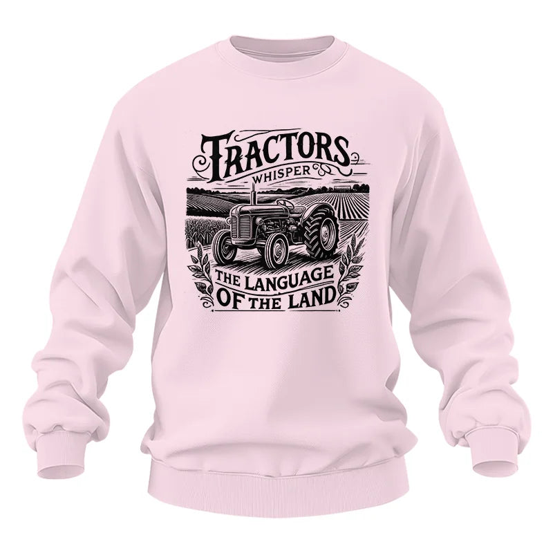 Tractors Whisper The Language Of The Land 1 - Unisex Heavy Blend™ Crewneck Sweatshirt