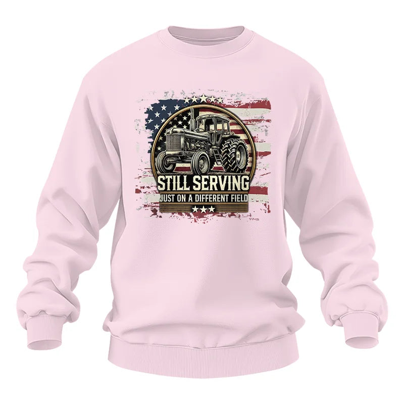 Veteran Farmer Still Serving 1 - Unisex Heavy Blend™ Crewneck Sweatshirt