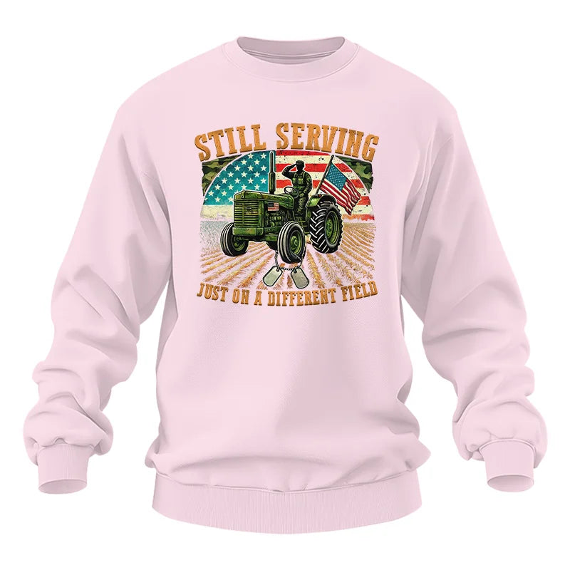 Image of Veteran Farmer Still Serving 9 - Unisex Heavy Blend™ Crewneck Sweatshirt