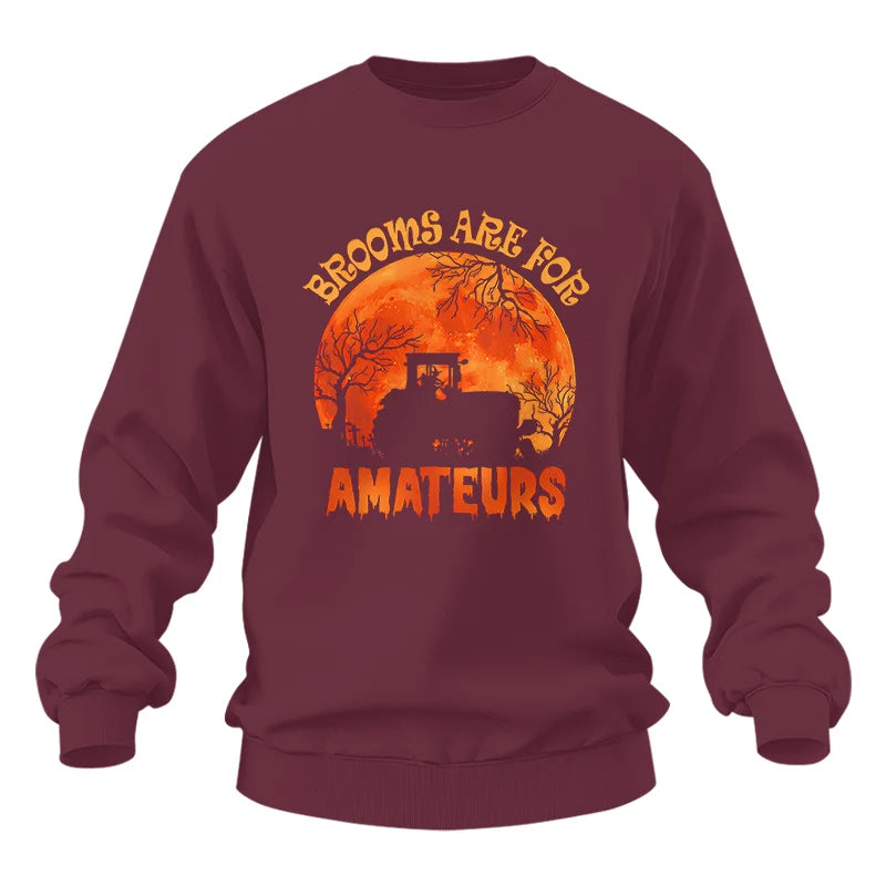 Brooms Are For Amateurs - Unisex Heavy Blend™ Crewneck Sweatshirt