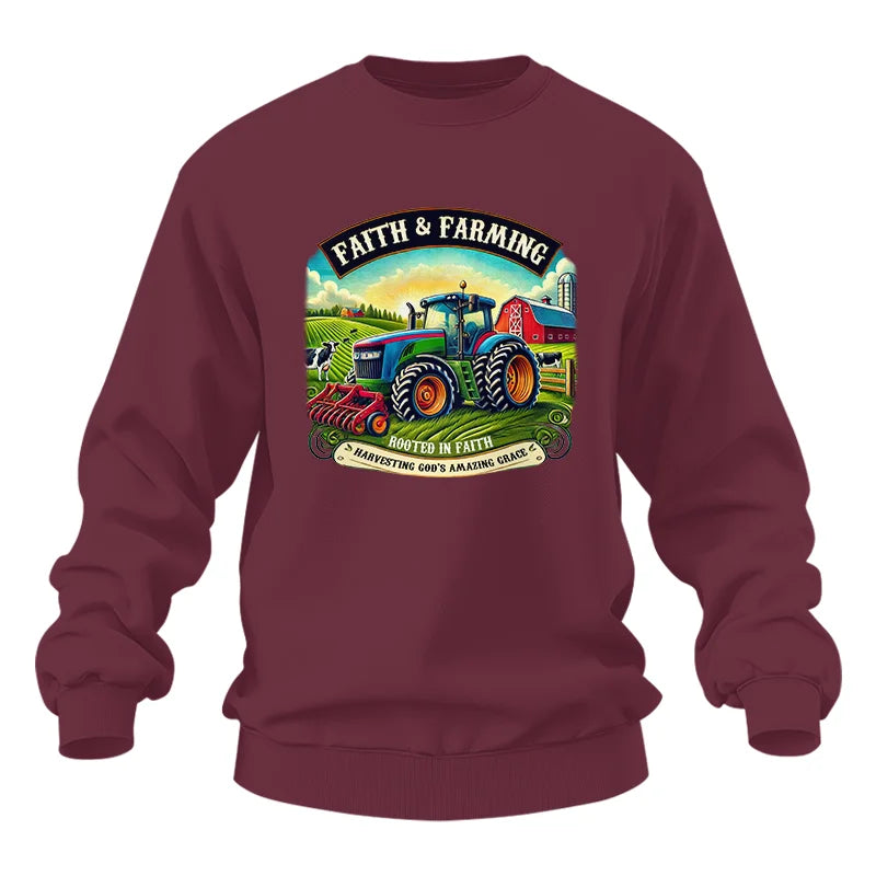 Faith And Farming 2 - Unisex Heavy Blend™ Crewneck Sweatshirt