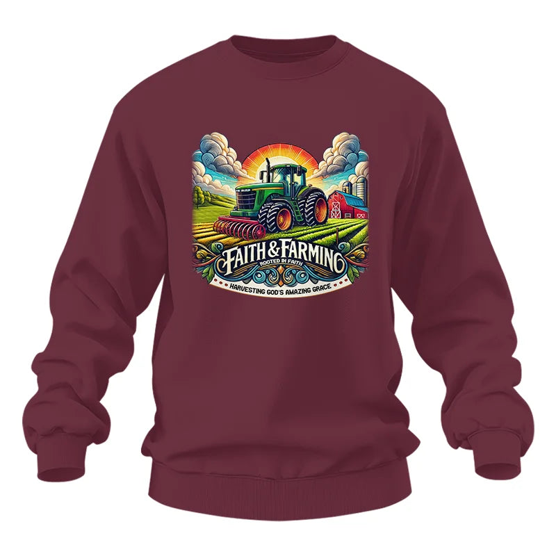 Image of Faith and Farming 5 - Unisex Heavy Blend™ Crewneck Sweatshirt