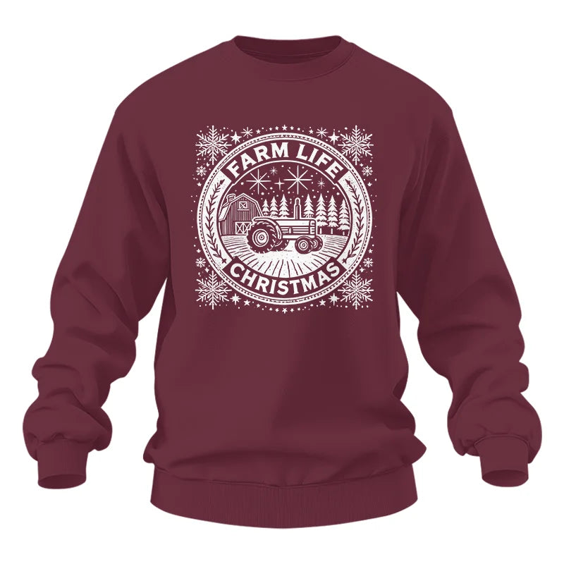 Farm Life Christmas 2 - Unisex Heavy Blend™ Crewneck Sweatshirt