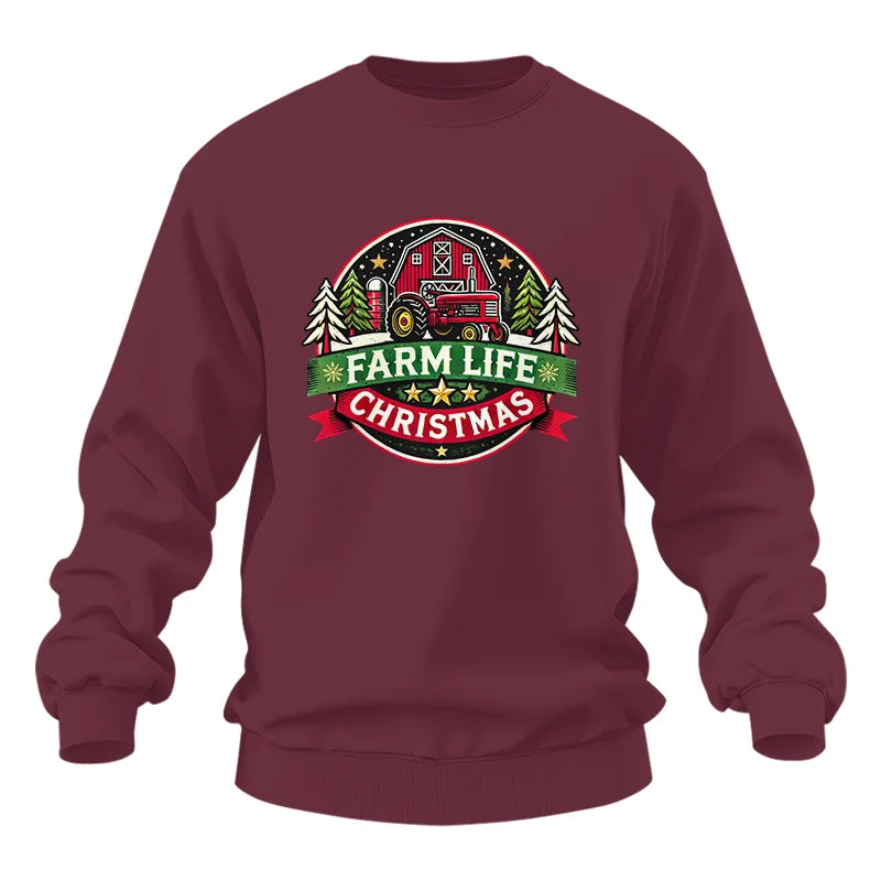 Farm Life Christmas 3 - Unisex Heavy Blend™ Crewneck Sweatshirt