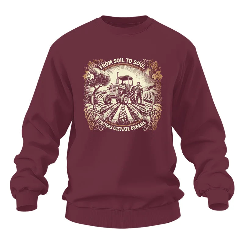 Image of From Soil To Soul_Tractors Cultivate Dreams 2 - Unisex Heavy Blend™ Crewneck Sweatshirt