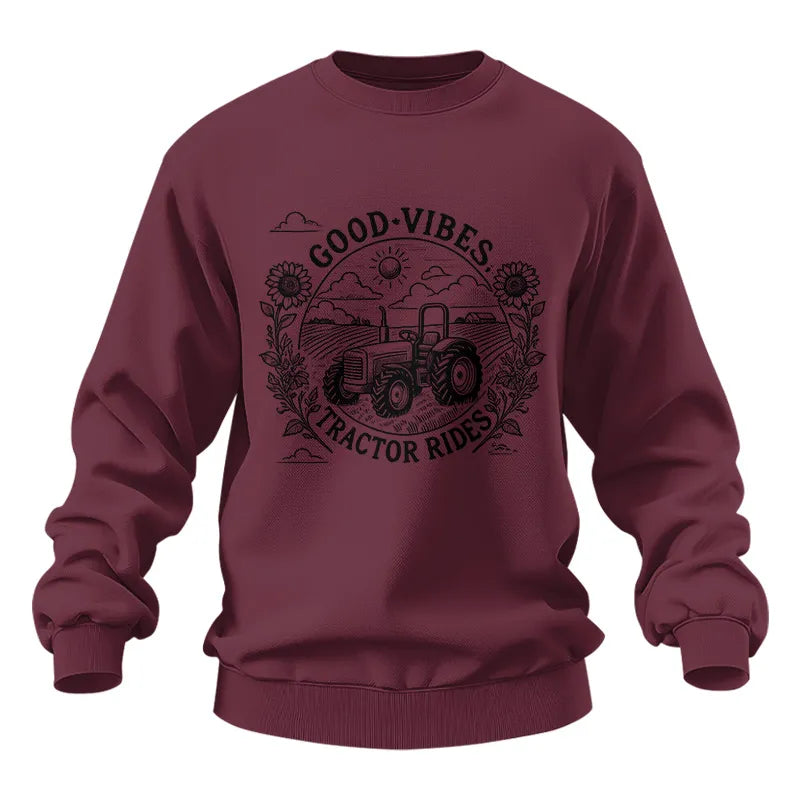 Good Vibes Tractor Rides - Unisex Heavy Blend™ Crewneck Sweatshirt