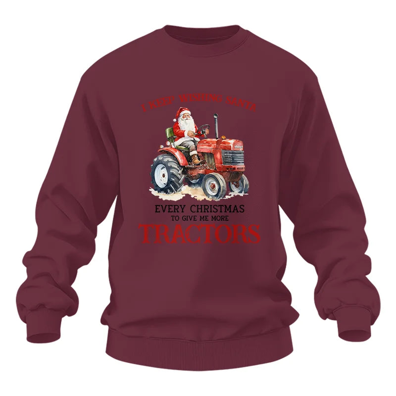 Image of I Keep Wishing Santa 2 - Unisex Heavy Blend™ Crewneck Sweatshirt