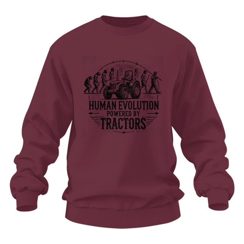 Image of Powered Tractors - Unisex Heavy Blend™ Crewneck Sweatshirt