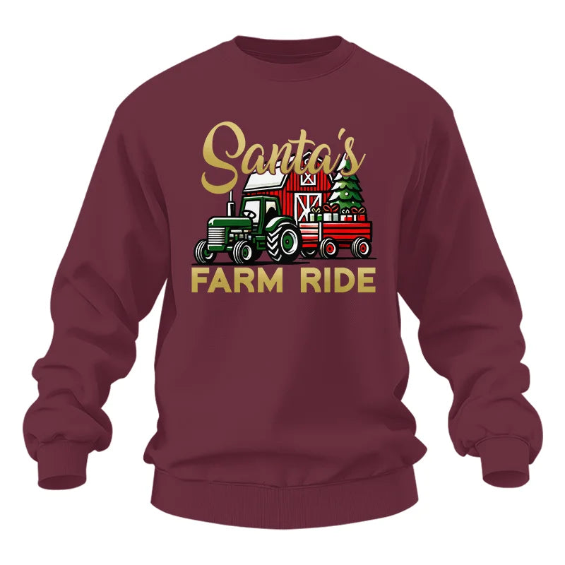 Santa's Farm Ride 2 - Unisex Heavy Blend™ Crewneck Sweatshirt