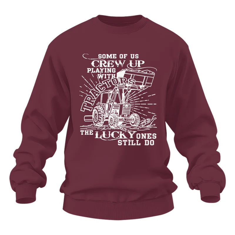 Image of Some Of Us Grew Up Playing With Tractors 1 - Unisex Heavy Blend™ Crewneck Sweatshirt