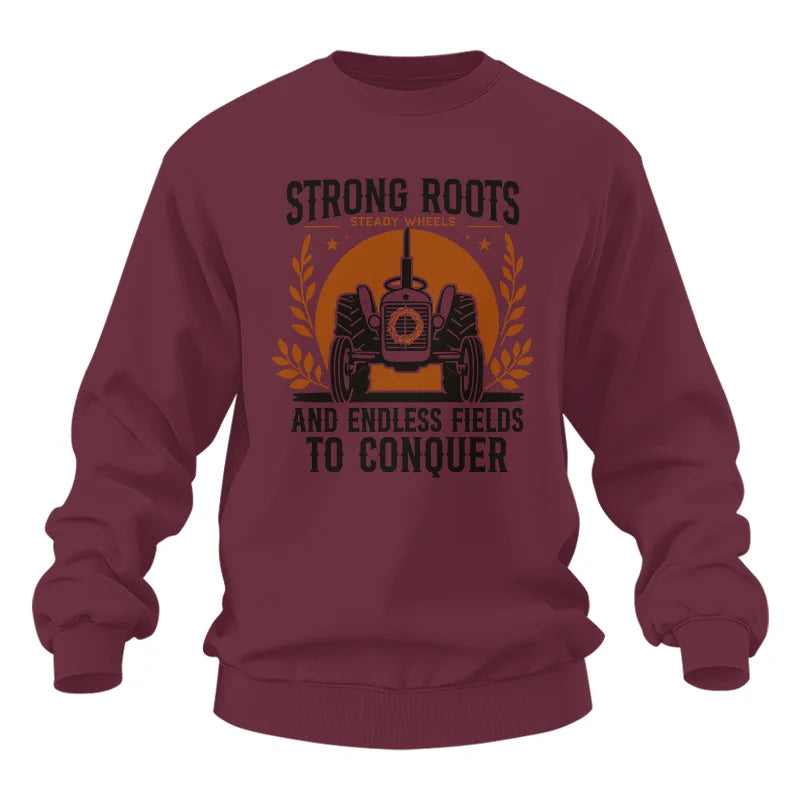 Thanksgiving Farmer Endless Fields To Conquer 4 - Unisex Heavy Blend™ Crewneck Sweatshirt