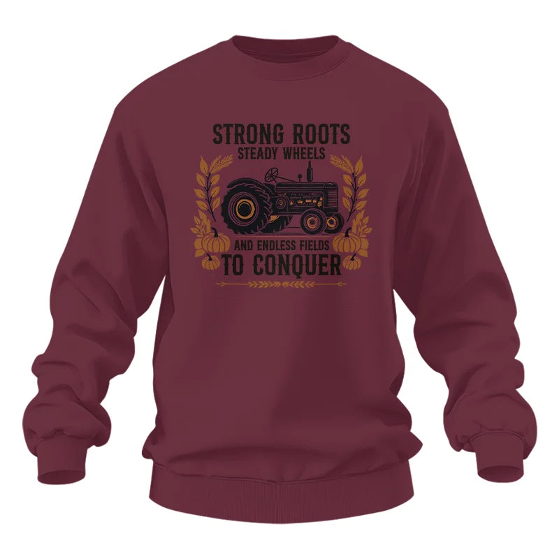 Thanksgiving Farmer Endless Fields To Conquer 5 - Unisex Heavy Blend™ Crewneck Sweatshirt