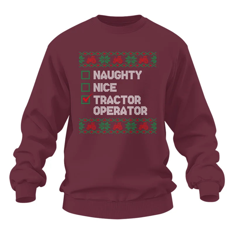 Tractor Operator - Unisex Heavy Blend™ Crewneck Sweatshirt