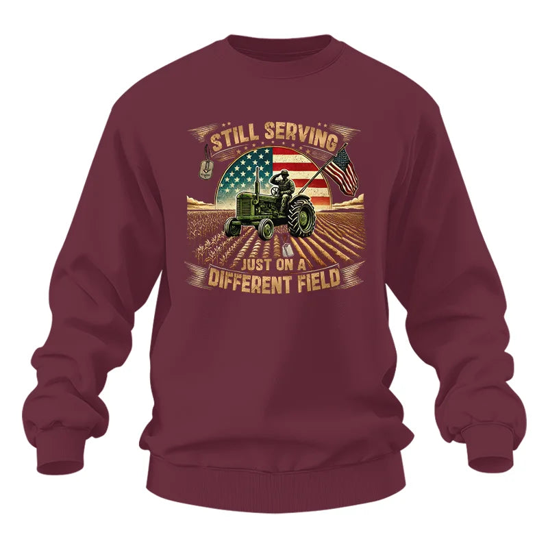 Veteran Farmer Still Serving 8 - Unisex Heavy Blend™ Crewneck Sweatshirt