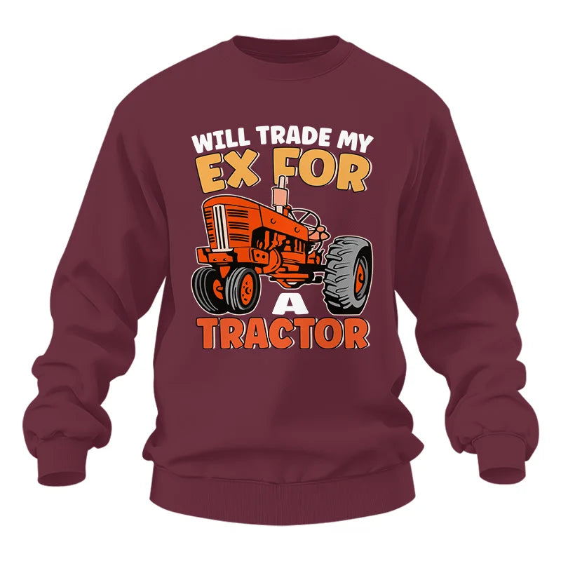 Will Trade My Ex For Tractor - Unisex Heavy Blend™ Crewneck Sweatshirt