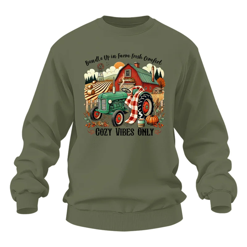 Bundle Up in Farm Fresh Comfort_Cozy Vibes Only - Unisex Heavy Blend™ Crewneck Sweatshirt